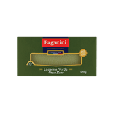 Massa Para Lasanha Verde Paganini 200g