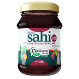 Geleia De Frutas Vermelhas Orgânica Zero Açúcar Sahi 180g