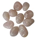 Pedra Natural Quartzo Rosa 4 A 6 Cm Rolado 500 Gramas