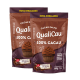Kit 2x: Cacau Em Pó Alcalino Qualicoco 200g