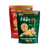 Kit 2 Snacks De Pamersão Repeat: Original, Cebola E Salsa
