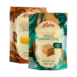Kit 2 Torradas Sem Glúten Alere: Grissini De Abóbora, Trigo Sarraceno