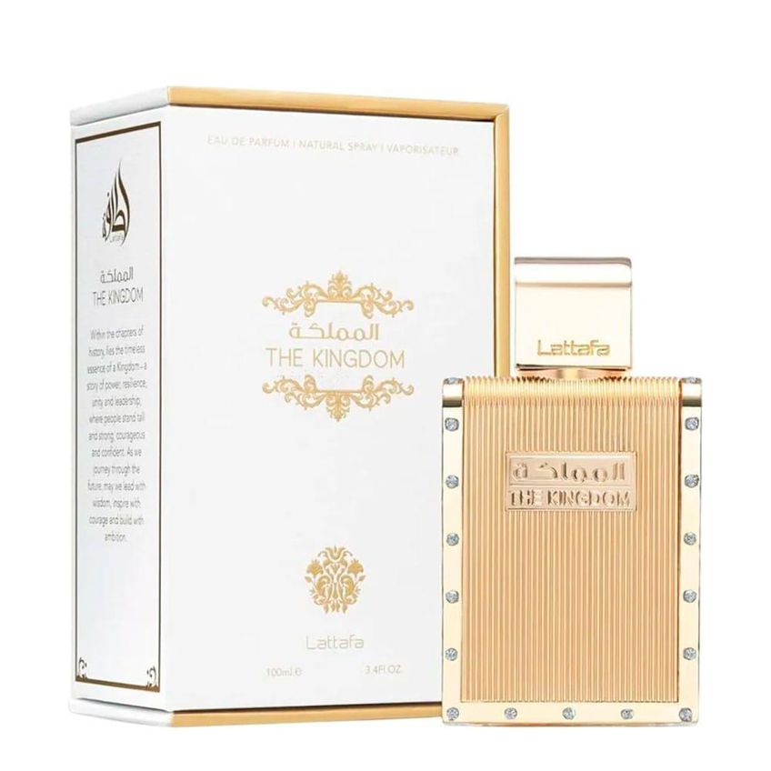 Lattafa The Kingdom Men Eau De Parfum - Perfume Masculino 100ml - imagem 2