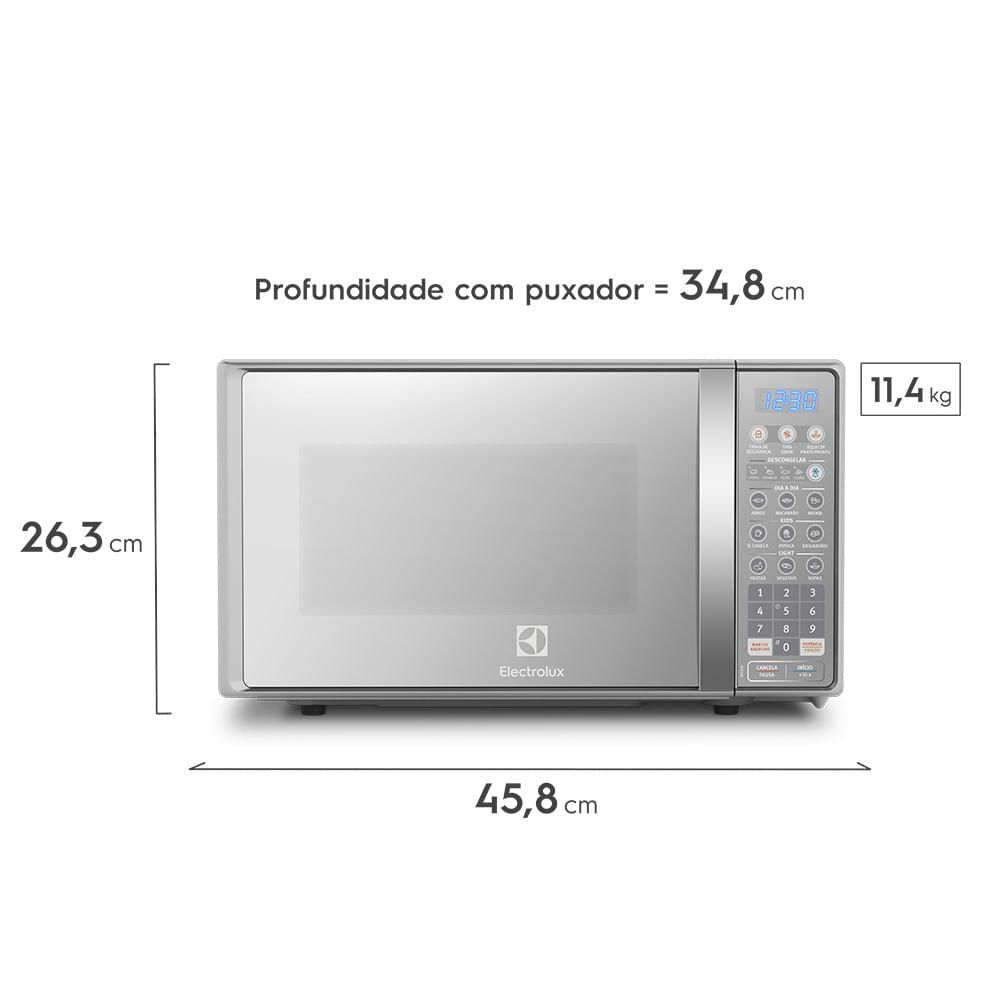 Micro-ondas 20 Litros Electrolux Mt30s Prata 220v - Carrefour