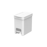 Lixeira Com Pedal Trium 6 L Branco Ou