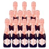 Espumante Chandon Baby Brut Rosé 187ml 12 Unidades