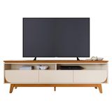 Rack Bancada De Tv 75 Pol 200cm Celina Z10 Off Cinamomo Mpozenato