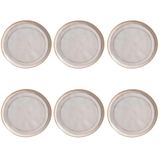 Conjunto De Pratos Rasos 06 Peças Bio Tempus Porto Brasil