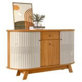 Buffet Aparador Sala De Estar 135cm Toni Z10 Off Cinamomo Mpozenato