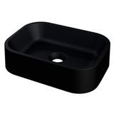 Cuba Pia Para Banheiro Retangular 38cm Dalila C08 Preto Mpozenato
