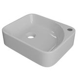 Cuba Pia Para Banheiro Retangular 36cm Jasmin C08 Cinza Mpozenato