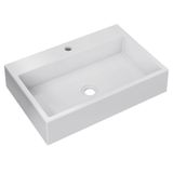Cuba Pia De Apoio Para Banheiro Retangular 55cm Ivy C08 Branco Mpozenato