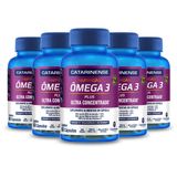 Kit 5 Ômega 3 Concentrado Catarinense 60 Capsulas
