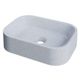 Cuba Pia Para Banheiro Retangular 38cm Dalila C08 Branco Granit Mpozenato
