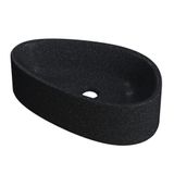 Cuba Pia Para Banheiro Gota 43cm Maitê C08 Preto Granit Mpozenato