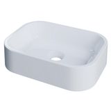 Cuba Pia Para Banheiro Retangular 38cm Dalila C08 Branco Mpozenato
