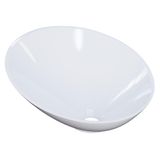Cuba Pia Para Banheiro Meia Lua 39cm Thaís C08 Branco Mpozenato