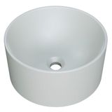 Cuba Pia Para Banheiro Redonda 26cm Celine C08 Cinza Mpozenato