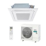 Ar Condicionado Split Cassete Inverter R-32 Fujitsu 35000 BTUs Quente/Frio 380V AUYH36KRLB