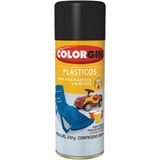 Tinta Spray Para Plástico 350ml Preto Fosco - 1511 - Colorgin Sherwin Williams