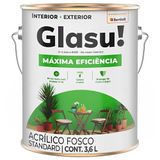 Tinta Acrílico Fosco 3,6 Litros Branco Glasu- 57710334 - Suvinil Suvinil