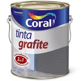 Tinta Grafite Sintética Fosca Escuro 3,6 Litros - Coral Coral
