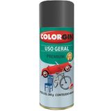 Tinta Spray Metálica Para Uso Geral Premium 400ml Grafite Médio Para Rodas - 55031 - Colorgin Sherwin Williams