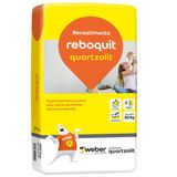 Massa Fina Reboquit Interno 20 Kilos - 0007.00000.0020pa - Quartzolit Quartzolit