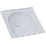 Tanque Granitado Sintético Simples N°1 Com 60x60cm Branco - 500307 - A.j.rorato A.j.rorato
