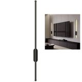 Luminaria Arandela Led Perfil 3 Em 1 Slim Luz Indireta Parede Sala Quarto Decoraçao Minimalista Iluminaçao Ambiente