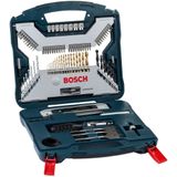 Kit De Brocas X-line Com 100 Peças Titânio - 2607017397 - Bosch Bosch
