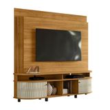 Estante Painel De Tv 65 Polegadas 183cm Jude Cumaru-opala - Pallazio