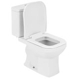 Kit Vaso Sanitário Com Caixa Acoplada Quadra 3/6l Branco - Deca Deca
