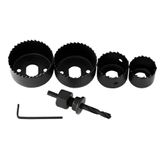 Kit De Serras Copo De Aço Cromado 32 A 54mm Com 6 Peças - 8735 - Brasfort Brasfort