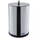 Lixeira Inox Com Tampa 18,5x32cm 7,8 Litros - 3030203 - Brinox Brinox