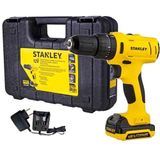 Parafusadeira/furadeira De Impacto 12 Volts Com 1 Bateria + Maleta - Sch121s1k-br - Stanley Stanley
