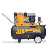 Compressor De Ar Monofásico 10ss Média Pressão Bivolt 10pcm 110 Litros - 15459 - Chiaperini Chiaperini