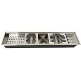 Calha Escorredor De Pia Inox Acetinada 90cm - Cal-002 - Stillus Home Stillus Home