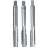 Macho Aço Rapido Unc 1/4" 20 Fios Com 3 Peças - E1904n08 - Dormer Dormer