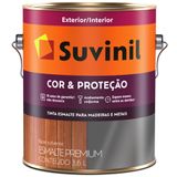 Tinta Esmalte Sintético Cor E Proteção Brilhante Para Madeira E Metal 3,6 Litros Vinho Chassis - 53383016 - Suvinil Suvinil