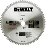 Lâmina De Serra Esquadria 12" 80 Dentes Para Alumínio E Madeira Laminada - Dw03230 - Dewalt Dewalt
