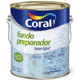 Fundo Preparador Base Água Incolor - Coral Coral