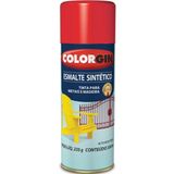 Tinta Spray Esmalte Sintético 350ml Vermelho - 730 - Colorgin Sherwin Williams