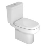Kit Vaso Sanitário Com Caixa Acoplada E Assento Monte Carlo Branco - Kp.808.17 - Deca Deca