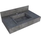 Bancada Porcelanato Veneza Cinza 83cm - Cozimax Cozimax