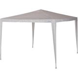 Gazebo Ráfia Branco 3x3m - 3537 - Mor Mor
