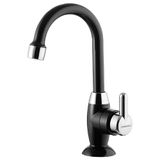 Torneira De Mesa Para Lavatório Com Bica Alta 1195 F31 Preto Cromado - 71110042 - Lorenzetti Lorenzetti