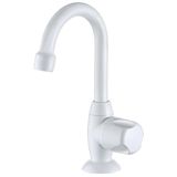 Torneira Para Lavatório De Mesa Bica Alta Branca 1195 F27 - 7110001 - Lorenzetti Lorenzetti