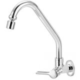 Torneira Para Cozinha Clean 1/4 De Volta Bica Móvel 1168 C62 Cromada De Parede - Vtp620cwb - Esteves Esteves