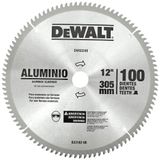 Lâmina De Serra Esquadria 12" 100 Dentes Para Alumínio E Madeira Laminada - Dw03240 - Dewalt Dewalt